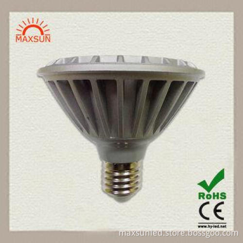 LED par lights bulb, 16W IP65 dimmable with longer life and uniformed light distribution